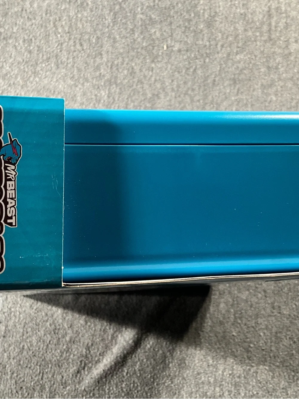 New MrBeast Feastables World's Coolest Blue Lunch Box BPA-Free NIB